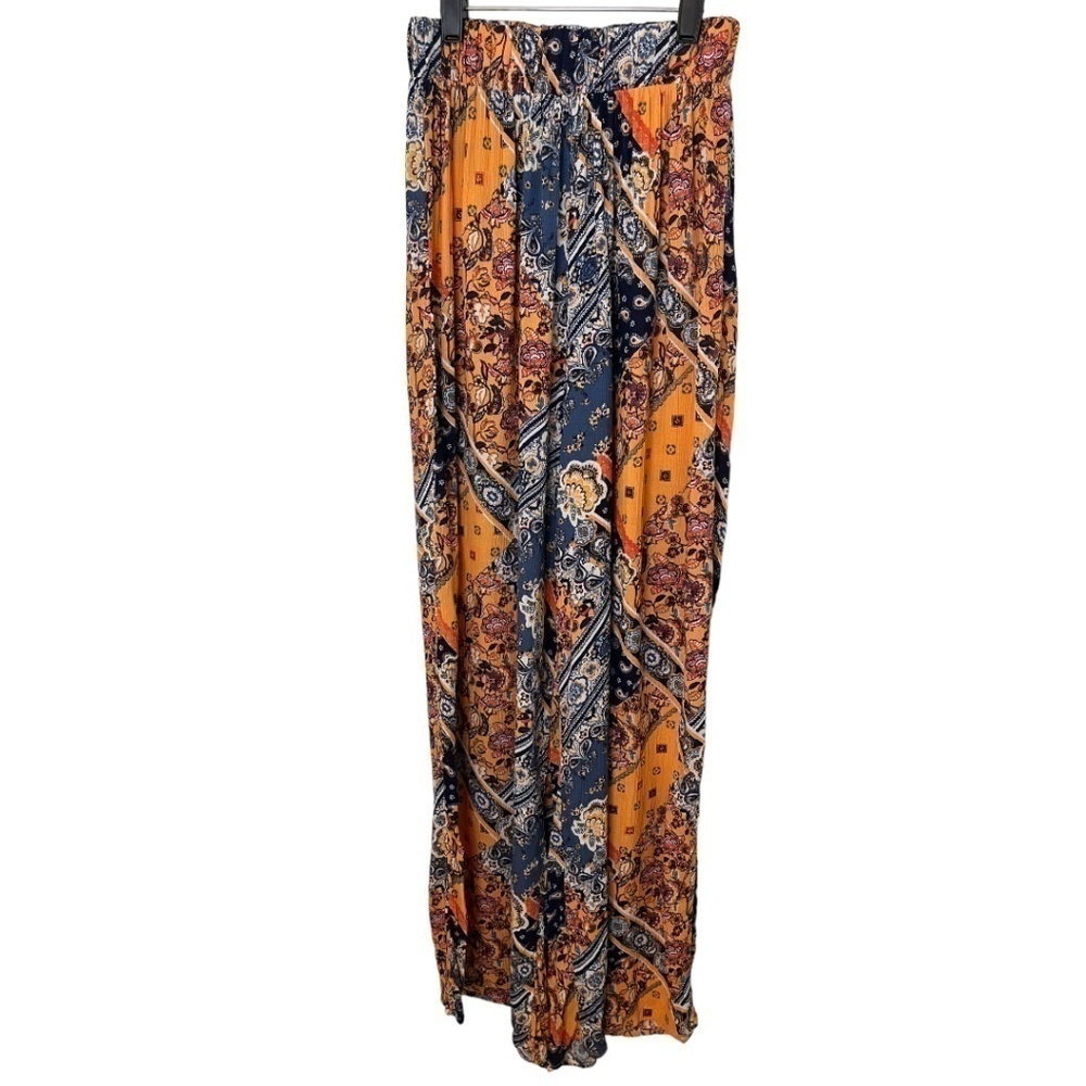 Rue 21 Bandana Print Wide Leg Beach Pants3X